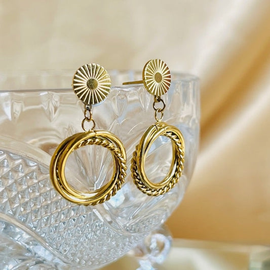 Sunny Gold Earring