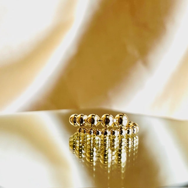 Miriam Gold Ball Bead Ring