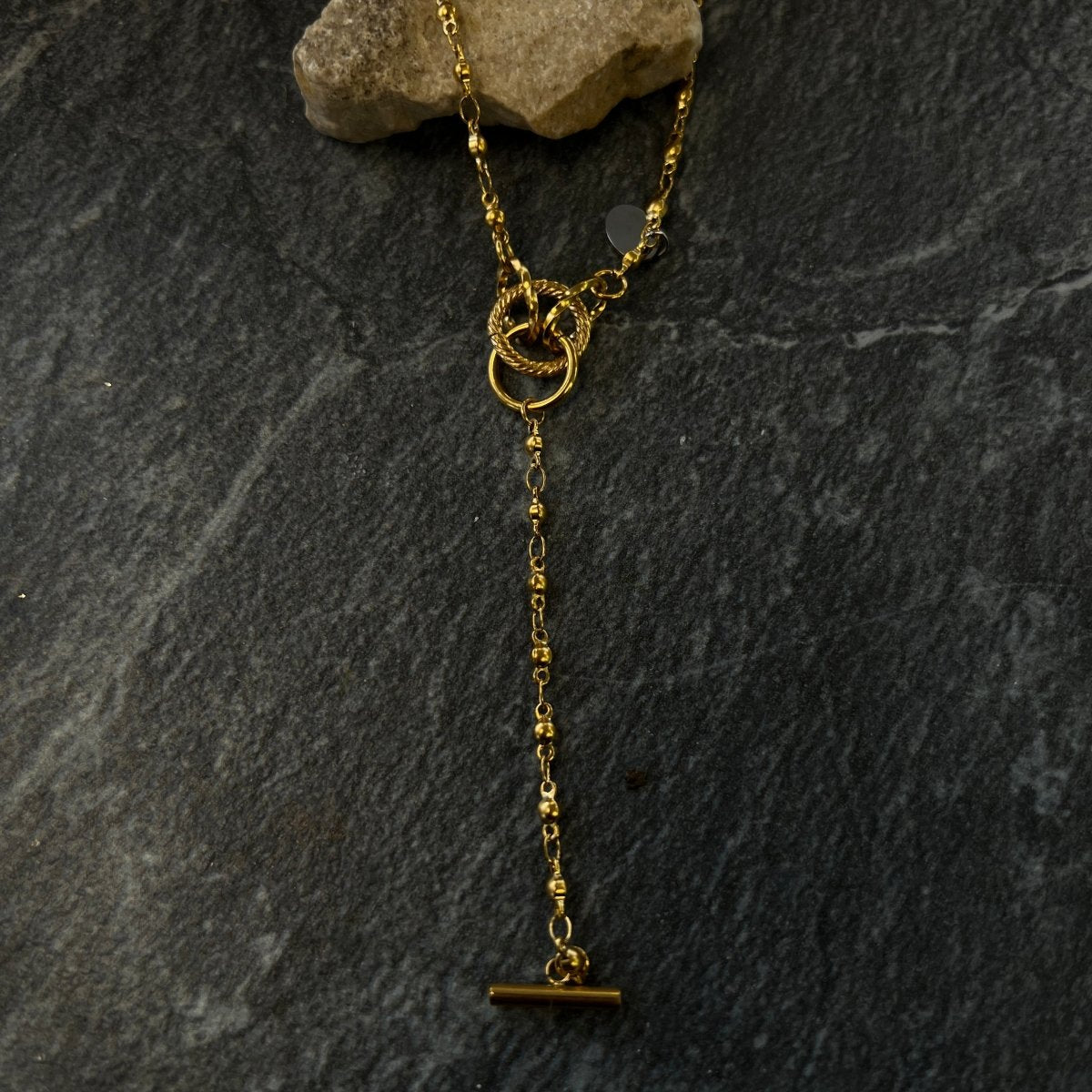 Eternity Chain Drop Necklace