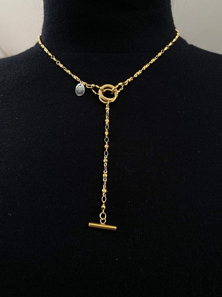 Eternity Chain Drop Necklace