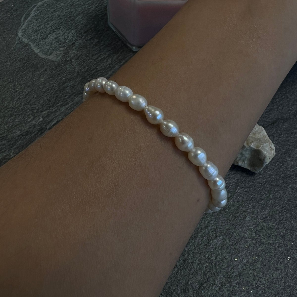 Arielle Pearl Bead Bracelet