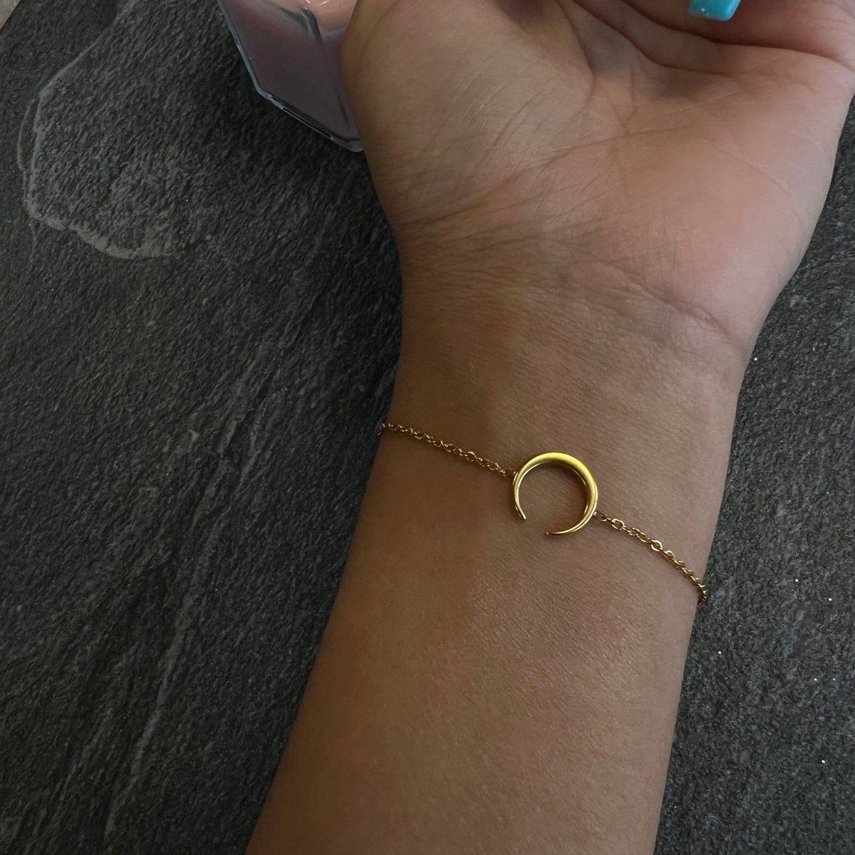 Clarity Crescent Bracelet