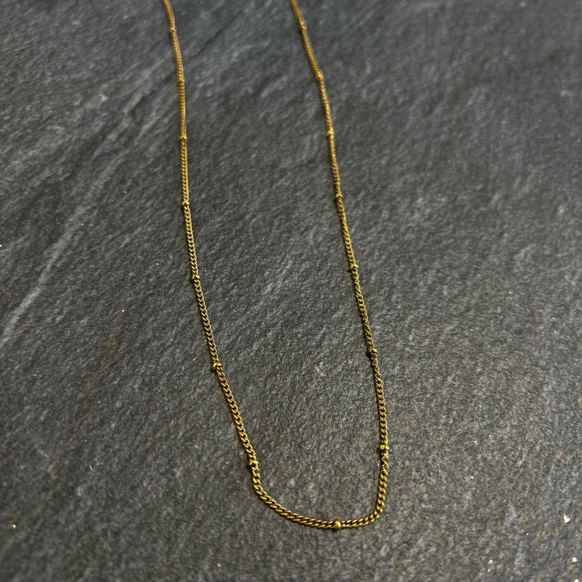 Kiyah Bead Layering Chain Necklace